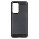 Husa compatibila cu Oneplus 9, SILKASE, culoare carbon negru (Telefoane OnePlus, H0322) by www.silkase.ro