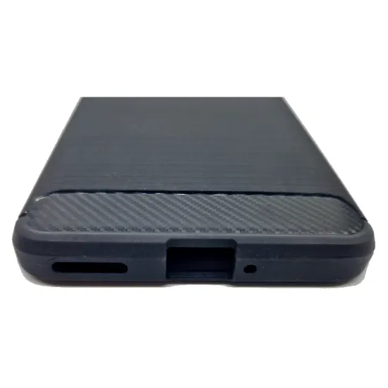 Husa compatibila cu Oneplus 9, SILKASE, culoare carbon negru (Telefoane OnePlus, H0322) by www.silkase.ro