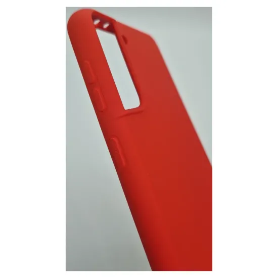 Husa compatibila cu Samsung S21, SILKASE, culoare rosu, soft silicon (Telefoane Samsung, H0441) by www.silkase.ro