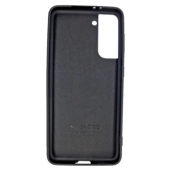 Husa compatibila cu Samsung S21, SILKASE, culoare negru, soft silicon (Telefoane Samsung, H0440) by www.silkase.ro
