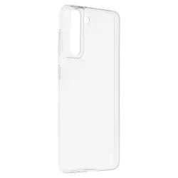Husa compatibila cu Samsung S21, SILKASE, culoare transparent, silicon