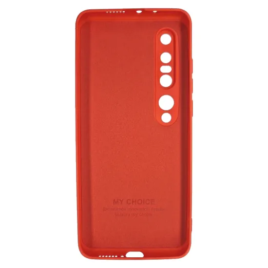 Husa pentru Xiaomi Mi 10 Pro, SILKASE , culoare rosu, soft silicone (Mi 10 Pro 5G, H0488) by www.silkase.ro