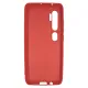 Husa pentru Xiaomi Mi Note 10, SILKASE , culoare rosu, soft silicone (Mi Note 10, H0497) by www.silkase.ro