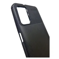 Husa compatibila cu Xiaomi Redmi 9T/Poco M3, SILKASE, culoare carbon negru Husa compatibila cu Xiaomi Redmi 9T/Poco M3, SILKASE, culoare carbon negru