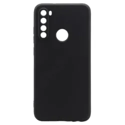 Husa pentru Xiaomi Redmi Note 8T, SILKASE, culoare negru, silicon