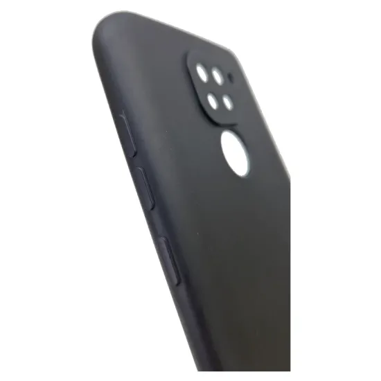 Husa pentru Xiaomi Redmi Note 9, SILKASE , culoare negru, soft silicone (Redmi Note 9, H0518) by www.silkase.ro