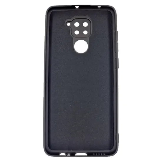 Husa pentru Xiaomi Redmi Note 9, SILKASE , culoare negru, soft silicone (Redmi Note 9, H0518) by www.silkase.ro
