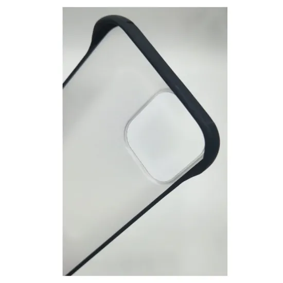 Husa compatibila cu iPhone 12 Mini, SILKASE, frameless, culoare transparent/negru, ultra slim (SILKASE, iPhone 12 Mini) by www.silkase.ro Husa compatibila cu iPhone 12 Mini, SILKASE, frameless, culoare transparent/negru, ultra slim (iPhone 12 Mini, H0529) by www.silkase.ro