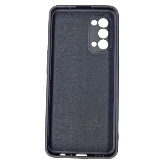 Husa compatibila cu Oppo Reno 5 5G, SILKASE, culoare negru, soft silicon (Reno5 5G, H0536) by www.silkase.ro