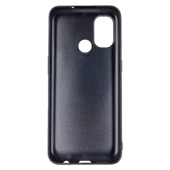 Husa compatibila cu Oneplus Nord N100, Fabric,SILKASE, culoare negru (Telefoane OnePlus, H0569) by www.silkase.ro