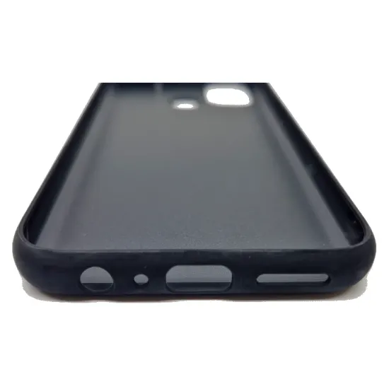 Husa compatibila cu Oneplus Nord N100, Fabric,SILKASE, culoare negru (Telefoane OnePlus, H0569) by www.silkase.ro