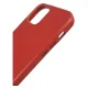 Husa piele compatibila cu Apple iPhone 12 Pro Max, SILKASE, culoare rosu (iPhone 12 Pro Max, H0582) by www.silkase.ro