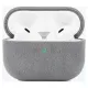 Husa alcantara Airpods Pro, culoare gri (SILKASE, Pro) by www.silkase.ro Husa alcantara Airpods Pro, culoare gri (Pro, H0584) by www.silkase.ro