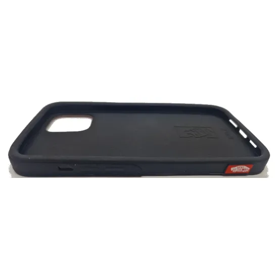 Husa waffle SILKASE pentru iPhone 12 Pro Max, cauciuc, culoare negru/maro (SILKASE, iPhone 12 Pro Max) by www.silkase.ro Husa waffle SILKASE pentru iPhone 12 Pro Max, cauciuc, culoare negru/maro (iPhone 12 Pro Max, H0603) by www.silkase.ro