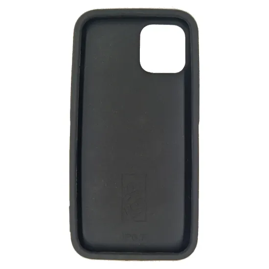 Husa waffle SILKASE pentru iPhone 12 Pro Max, cauciuc, culoare negru/maro (SILKASE, iPhone 12 Pro Max) by www.silkase.ro Husa waffle SILKASE pentru iPhone 12 Pro Max, cauciuc, culoare negru/maro (iPhone 12 Pro Max, H0603) by www.silkase.ro
