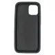 Husa waffle SILKASE pentru iPhone 12 Pro Max, cauciuc, culoare negru/maro (SILKASE, iPhone 12 Pro Max) by www.silkase.ro Husa waffle SILKASE pentru iPhone 12 Pro Max, cauciuc, culoare negru/maro (iPhone 12 Pro Max, H0603) by www.silkase.ro