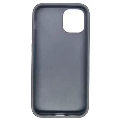 Husa Bio SILKASE pentru iPhone 12 Mini, biodegradabila, culoare negru, plastic cauciucat Husa Bio SILKASE pentru iPhone 12 Mini, biodegradabila, culoare negru, plastic cauciucat