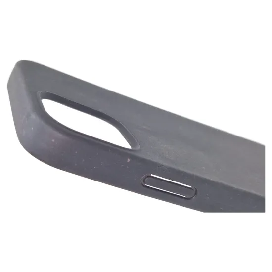 Husa Bio SILKASE pentru iPhone 12 Mini, biodegradabila, culoare negru, plastic cauciucat (SILKASE, iPhone 12 Mini) by www.silkase.ro Husa Bio SILKASE pentru iPhone 12 Mini, biodegradabila, culoare negru, plastic cauciucat (iPhone 12 Mini, H0622) by www.silkase.ro
