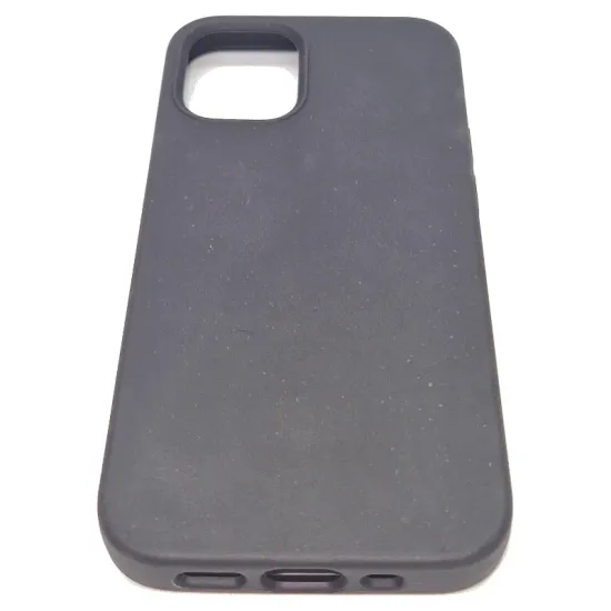 Husa Bio SILKASE pentru iPhone 12 Mini, biodegradabila, culoare negru, plastic cauciucat (SILKASE, iPhone 12 Mini) by www.silkase.ro Husa Bio SILKASE pentru iPhone 12 Mini, biodegradabila, culoare negru, plastic cauciucat (iPhone 12 Mini, H0622) by www.silkase.ro