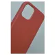 Husa Bio SILKASE pentru  iPhone 12 Mini, biodegradabila, culoare rosu, plastic cauciucat (iPhone 12 Mini, H0623) by www.silkase.ro