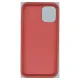 Husa Bio SILKASE pentru  iPhone 12 Mini, biodegradabila, culoare rosu, plastic cauciucat (iPhone 12 Mini, H0623) by www.silkase.ro