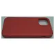 Husa Bio SILKASE pentru  iPhone 12 Mini, biodegradabila, culoare rosu, plastic cauciucat (iPhone 12 Mini, H0623) by www.silkase.ro