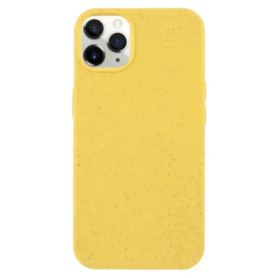 Husa Bio SILKASE pentru iPhone 12 Mini, biodegradabila, culoare galben, plastic cauciucat (SILKASE, iPhone 12 Mini) by www.silkase.ro Husa Bio SILKASE pentru iPhone 12 Mini, biodegradabila, culoare galben, plastic cauciucat (iPhone 12 Mini, H0626) by www.silkase.ro