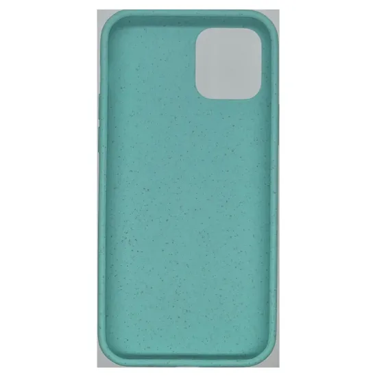 Husa Bio SILKASE pentru  iPhone 12 Pro Max, biodegradabila, culoare verde menta, plastic cauciucat (iPhone 12 Pro Max, H0636) by www.silkase.ro
