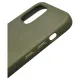 Husa Bio SILKASE pentru  iPhone 12/12 Pro, biodegradabila, culoare verde inchis, plastic cauciucat (iPhone 12, H0631) by www.silkase.ro