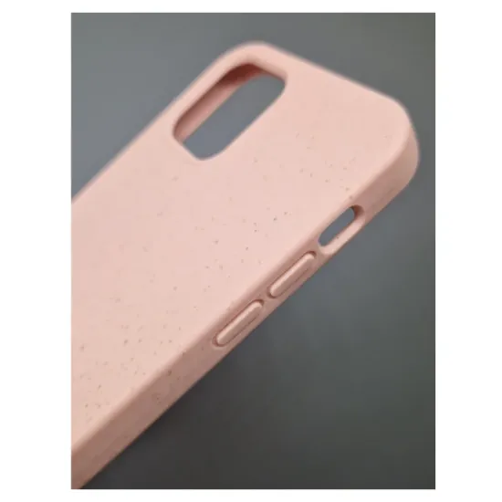 Husa Bio SILKASE pentru iPhone 12/12 Pro, biodegradabila, culoare roz, plastic cauciucat (SILKASE, iPhone 12) by www.silkase.ro Husa Bio SILKASE pentru iPhone 12/12 Pro, biodegradabila, culoare roz, plastic cauciucat (iPhone 12, H0632) by www.silkase.ro