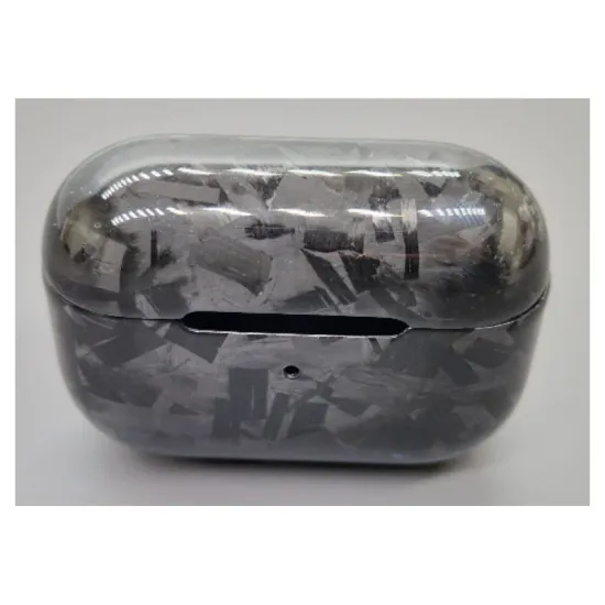Husa carbon Airpods Pro, culoare negru, kevlar forged lucios (Pro, H0650) by www.silkase.ro