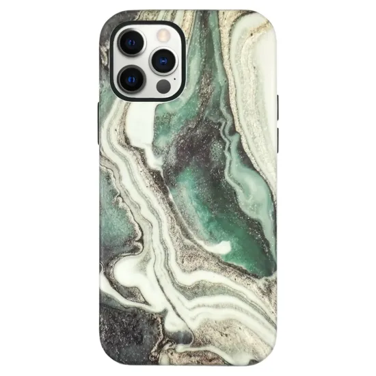 Husa SILASKE pentru Apple iPhone 12 Pro, cauciuc/plastic, culoare marmura verde (SILKASE, iPhone 12 Pro) by www.silkase.ro Husa SILASKE pentru Apple iPhone 12 Pro, cauciuc/plastic, culoare marmura verde (iPhone 12 Pro, H0663) by www.silkase.ro
