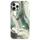 Husa SILASKE pentru Apple iPhone 12 Pro, cauciuc/plastic, culoare marmura verde (SILKASE, iPhone 12 Pro) by www.silkase.ro Husa SILASKE pentru Apple iPhone 12 Pro, cauciuc/plastic, culoare marmura verde (iPhone 12 Pro, H0663) by www.silkase.ro