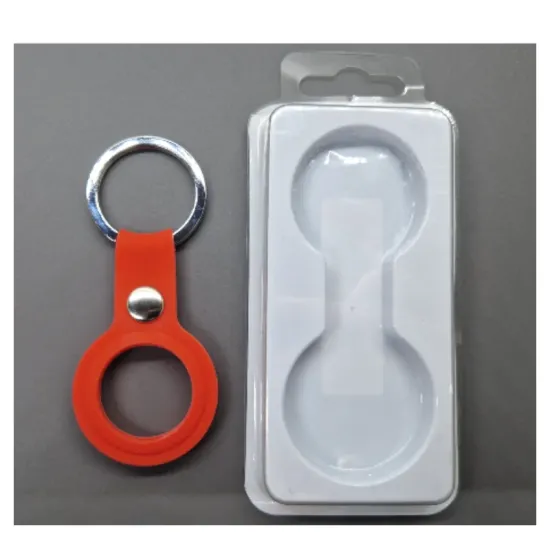 Husa SILKASE Apple Airtag, rosu, silicon (AirTag, H0681) by www.silkase.ro