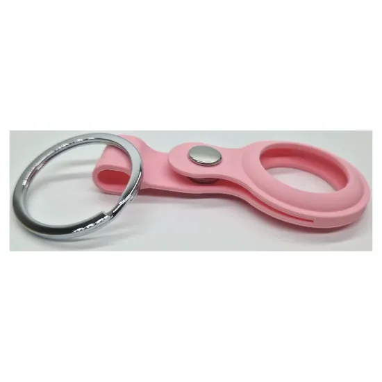 Husa SILKASE Apple Airtag, roz, silicon (AirTag, H0683) by www.silkase.ro