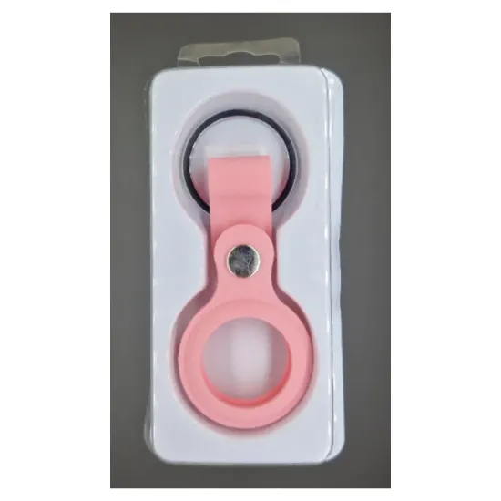 Husa SILKASE Apple Airtag, roz, silicon (AirTag, H0683) by www.silkase.ro