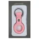 Husa SILKASE Apple Airtag, roz, silicon (AirTag, H0683) by www.silkase.ro