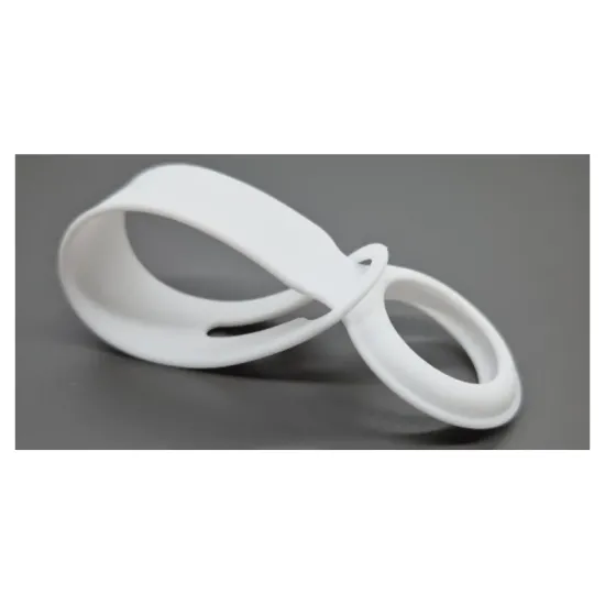 Husa SILKASE Loop Apple Airtag, alb, silicon (AirTag, H0690) by www.silkase.ro