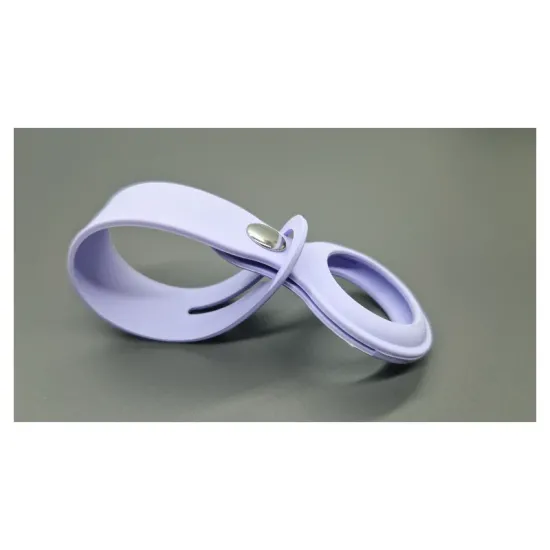 Husa SILKASE Loop Apple Airtag, violet, silicon (AirTag, H0697) by www.silkase.ro