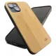 Husa SILKASE Wood pentru iPhone 12 Mini, Hybrid silicon/lemn deschis (iPhone 12 Mini, H0732) by www.silkase.ro