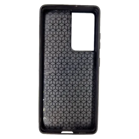 Husa SILKASE Wood pentru Samsung S21 Ultra, Hybrid silicon/lemn inchis (Telefoane Samsung, H0743) by www.silkase.ro