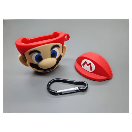 Husa Airpods 2, design SuperMario, cauciuc (2, H0754) by www.silkase.ro