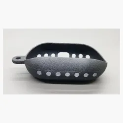 Husa SILKASE pentru samsung Galaxy Buds, culoare negru, cauciuc