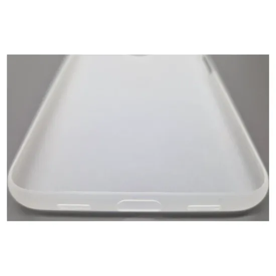 Husa 0.3mm SILKASE pentru Google Pixel 4a 5G, subtire, culoare alb/transparent, plastic mat (Telefoane Google, H0767) by www.silkase.ro