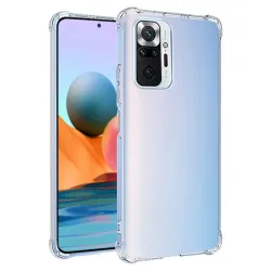 Husa antishock SILKASE pentru Xiaomi Redmi Note 10 5G/Poco M3 Pro, silicon, transparenta
