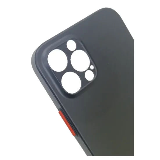 Husa SILKASE pentru Apple iPhone 12 Pro, protectie camera, plastic subtire, negru (SILKASE, iPhone 12 Pro) by www.silkase.ro Husa SILKASE pentru Apple iPhone 12 Pro, protectie camera, plastic subtire, negru (iPhone 12 Pro, H0829) by www.silkase.ro