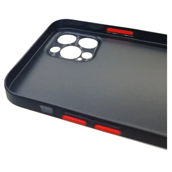 Husa SILKASE pentru Apple iPhone 12 Pro, protectie camera, plastic subtire, negru (SILKASE, iPhone 12 Pro) by www.silkase.ro Husa SILKASE pentru Apple iPhone 12 Pro, protectie camera, plastic subtire, negru (iPhone 12 Pro, H0829) by www.silkase.ro