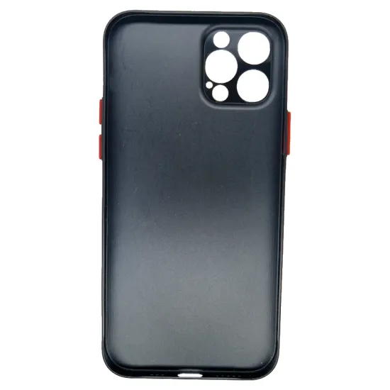 Husa SILKASE pentru Apple iPhone 12 Pro, protectie camera, plastic subtire, negru (SILKASE, iPhone 12 Pro) by www.silkase.ro Husa SILKASE pentru Apple iPhone 12 Pro, protectie camera, plastic subtire, negru (iPhone 12 Pro, H0829) by www.silkase.ro