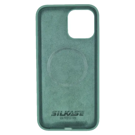 Husa compatibila cu Apple iPhone 12 Pro Max, SILKASE, magcase, culoare verde, liquid silicon (SILKASE, iPhone 12 Pro Max) by www.silkase.ro Husa compatibila cu Apple iPhone 12 Pro Max, SILKASE, magcase, culoare verde, liquid silicon (iPhone 12 Pro Max, H0840) by www.silkase.ro