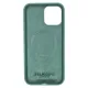 Husa compatibila cu Apple iPhone 12 Pro Max, SILKASE, magcase, culoare verde, liquid silicon (SILKASE, iPhone 12 Pro Max) by www.silkase.ro Husa compatibila cu Apple iPhone 12 Pro Max, SILKASE, magcase, culoare verde, liquid silicon (iPhone 12 Pro Max, H0840) by www.silkase.ro